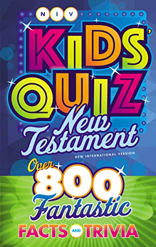 NIV, Kids' Quiz New Testament, Paperback, Comfort Print