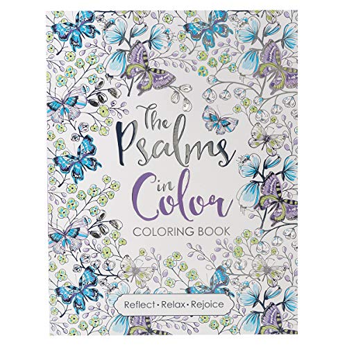 The Psalms in Color Inspirational Adult Coloring Book