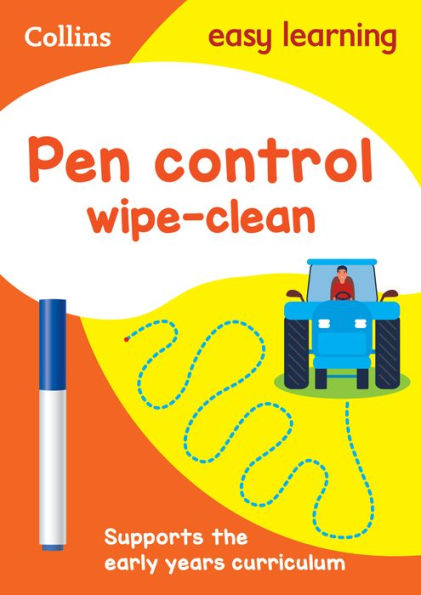 Pen Control Wipe-Clean Activity Book (Collins Easy Learning Preschool)