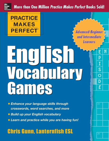 Practice Makes Perfect English Vocabulary Games (Practice Makes Perfect Series)