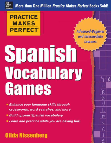 Practice Makes Perfect Spanish Vocabulary Games (Practice Makes Perfect Series)