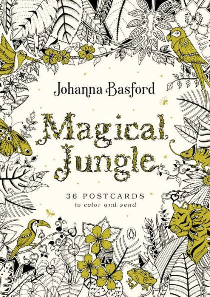 Magical Jungle: 36 Postcards To Color And Send