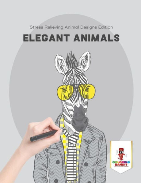 Elegant Animals : Stress Relieving Animal Designs Edition