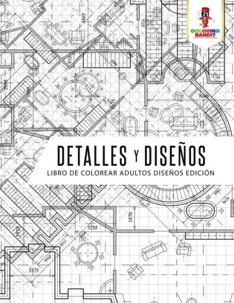 Detalles Y Dise??os: Libro De Colorear Adultos Dise??os Edici??n (Spanish Edition)