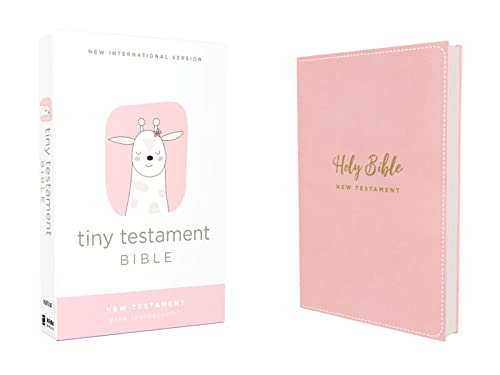 NIV, Tiny Testament Bible, New Testament, Leathersoft, Pink, Comfort Print