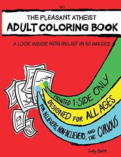 The Pleasant Atheist Adult Coloring Book: A Look Inside Non-Belief In 50 Images