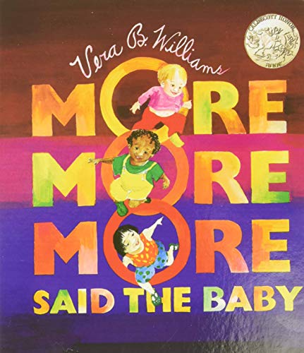 "More More More," Said The Baby Board Book (Caldecott Collection)