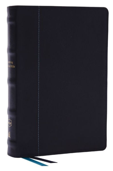 Encountering God Study Bible: Insights From Blackaby Ministries On Living Our Faith (Nkjv, Black Genuine Leather, Red Letter, Comfort Print, Thumb Indexed)