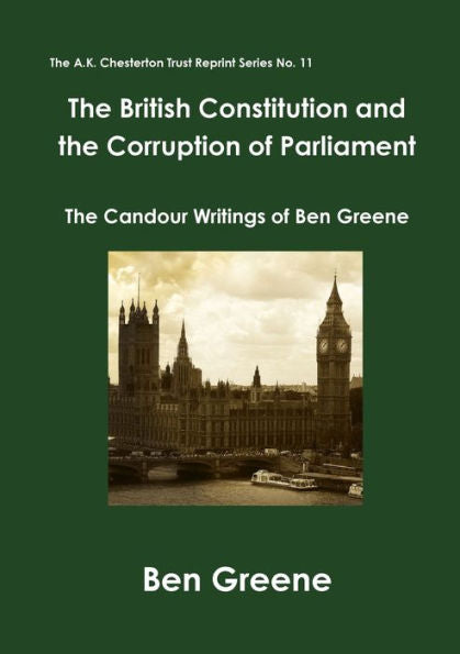 The British Constitution And The Corruption Of Parliament