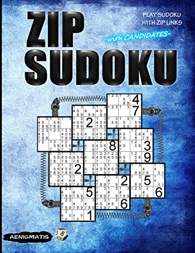 Zip Sudoku With Candidates: Play Sudoku With Zip Links