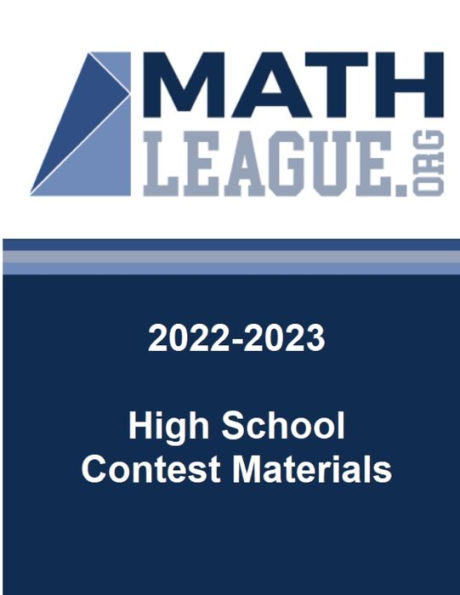 2022-2023 High School Contest Materials