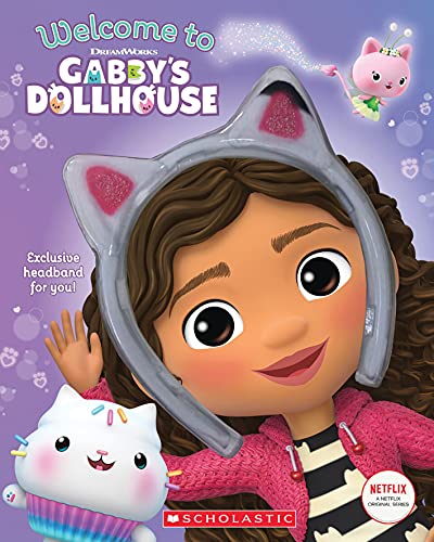 Welcome To Gabby's Dollhouse (Gabby's Dollhouse Storybook With Headband)