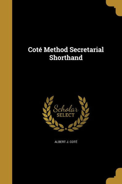 Cot?Method Secretarial Shorthand