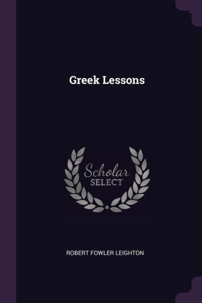 Greek Lessons