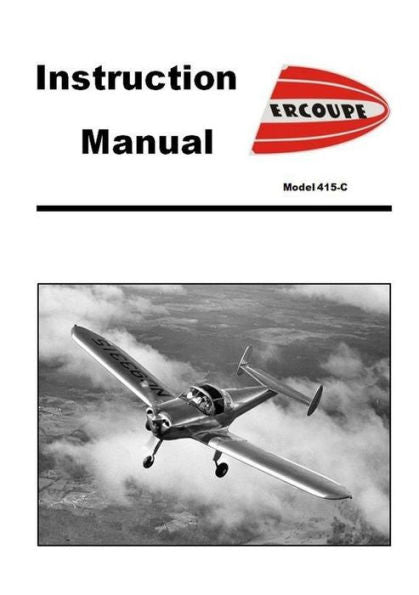 Ercoupe Instruction Manual