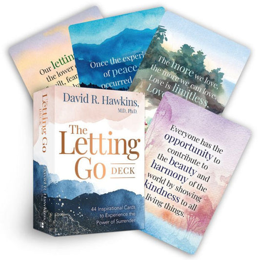 The Letting Go Deck: 44 Inspirational Cards To Experience The Power Of Surrender