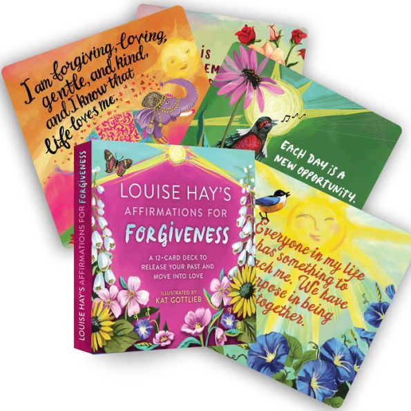 Louise Hay's Affirmations For Forgiveness: A 12-Card Deck To Release Your Past And Move Into Love