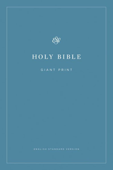 Esv Economy Bible, Giant Print