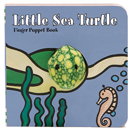 Little Sea Turtle: Finger Puppet Book: (Finger Puppet Book For Toddlers And Babies, Baby Books For First Year, Animal Finger Puppets) (Little Finger Puppet Board Books)