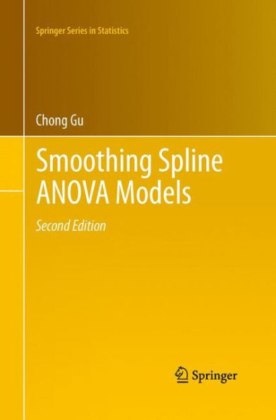 Smoothing Spline Anova Models (Springer Series In Statistics, 297)