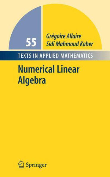 Numerical Linear Algebra (Texts In Applied Mathematics, 55)