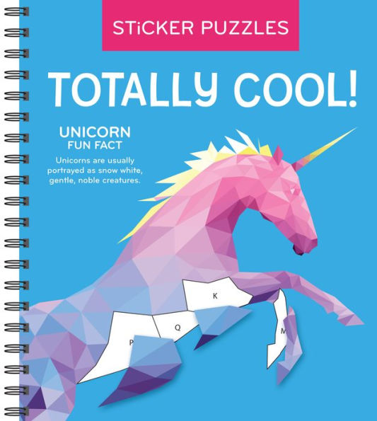 Brain Games - Sticker By Letter: Totally Cool! (Sticker Puzzles - Kids Activity Book)