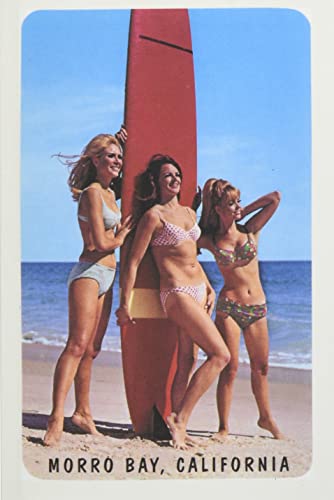 The Vintage Journal Sixties Surfer Girls, Morro Bay, California (Pocket Sized