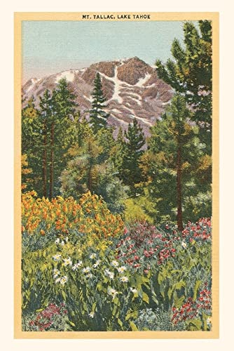 Vintage Journal Mt. Tallac, Lake Tahoe (Pocket Sized