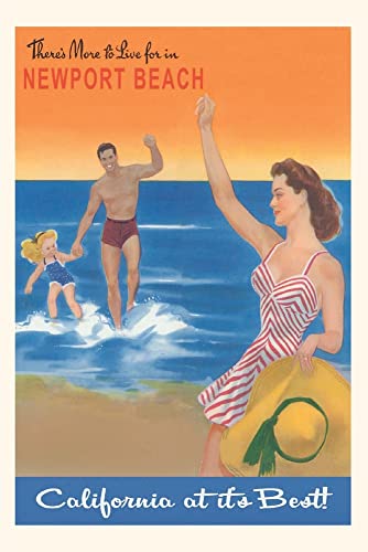 Vintage Journal Newport Beach Travel Poster (Pocket Sized - Found Image Press Journals) - 9781648117787