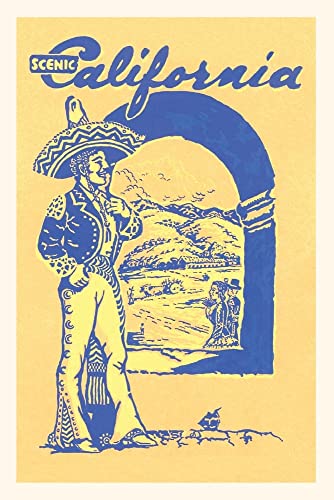 Vintage Journal Scenic California Travel Poster (Pocket Sized