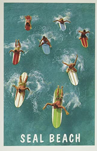 Vintage Journal Seal Beach Surfers (Pocket Sized