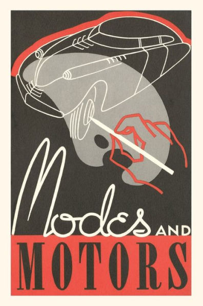 Vintage Journal Modes And Motors Magazine Cover