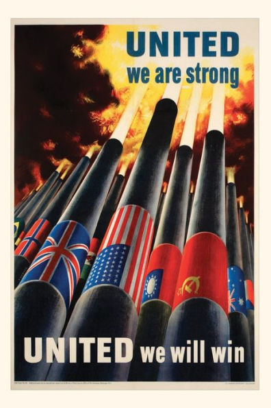 Vintage Journal United We Are Strong Poster