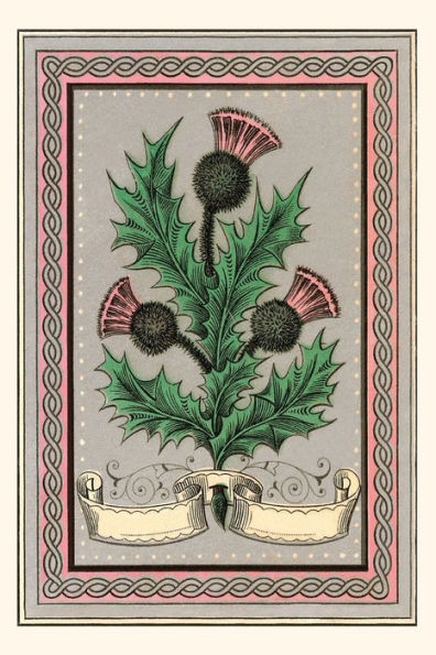 Vintage Journal Thistle