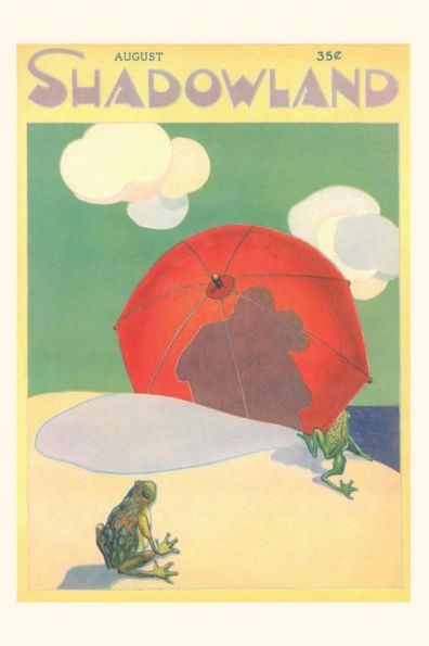 Vintage Journal Shadowland Magazine, Frogs On Beach