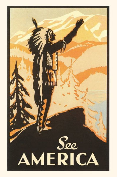 Vintage Journal Travel Poster: See America