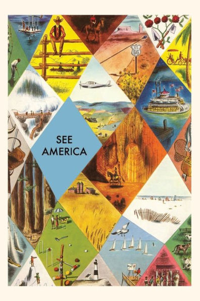 Vintage Journal See America Travel Poster - 9781669506638