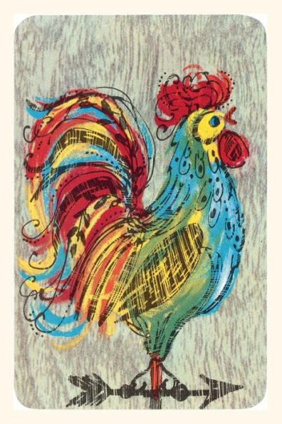 Vintage Journal Rooster Weather Vane