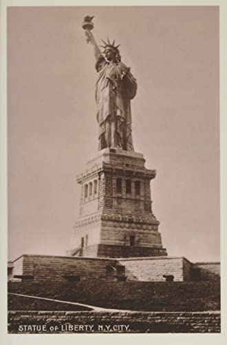 Vintage Journal Statue Of Liberty, New York City (Pocket Sized