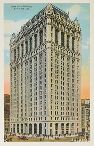 Vintage Journal West Street Building, New York City (Pocket Sized