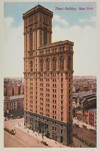 Vintage Journal Times Building, New York City (Pocket Sized