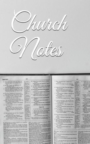 Church Notes - 9781726777810