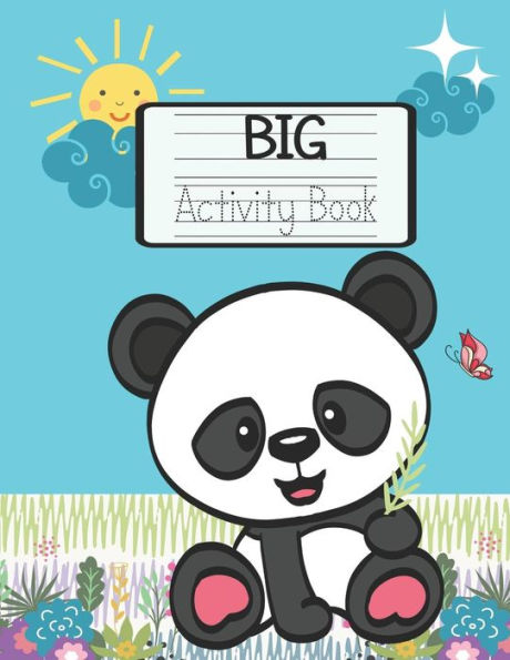 Gran libro de actividades: aprender a escribir con el lindo oso panda