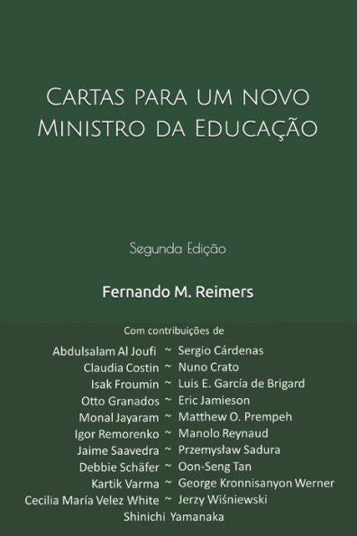 Cartas para um novo Ministro da Educa��o (Portuguese Edition)