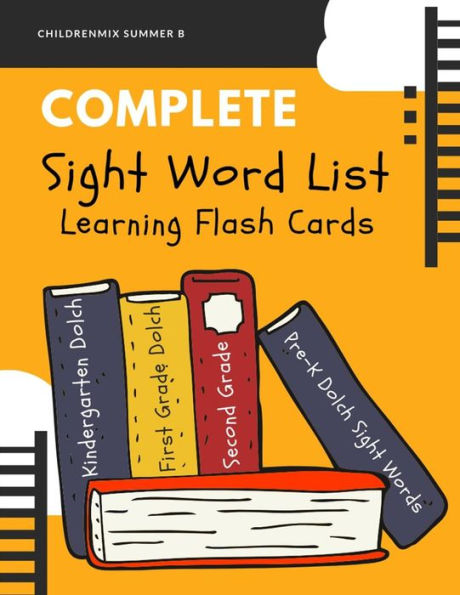 Complete Sight Word List Learning Flash Cards: This high frequency words package includes complete Dolch word lists (220 service words + 95 nouns) ... First Grade, Second Grade and Third Grade.