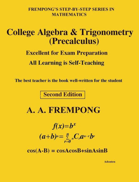 Álgebra y trigonometría universitarias: (precálculo)