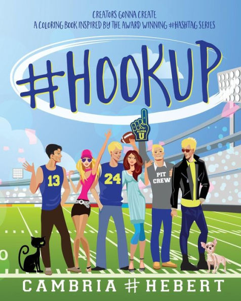 #HookUp: A coloring book inspired by The Hashtag Series