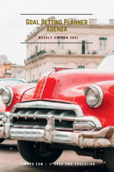 Goal Setting Planner Agenda : Classic Cars