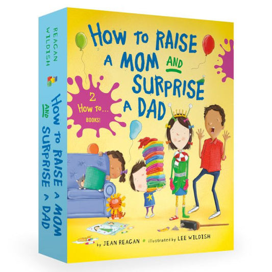 How To Raise A Mom And Surprise A Dad Board Book Boxed Set (How To Series)