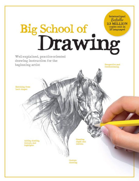 Big School Of Drawing: Well-Explained, Practice-Oriented Drawing Instruction For The Beginning Artist (Big School Of Drawing, 1)